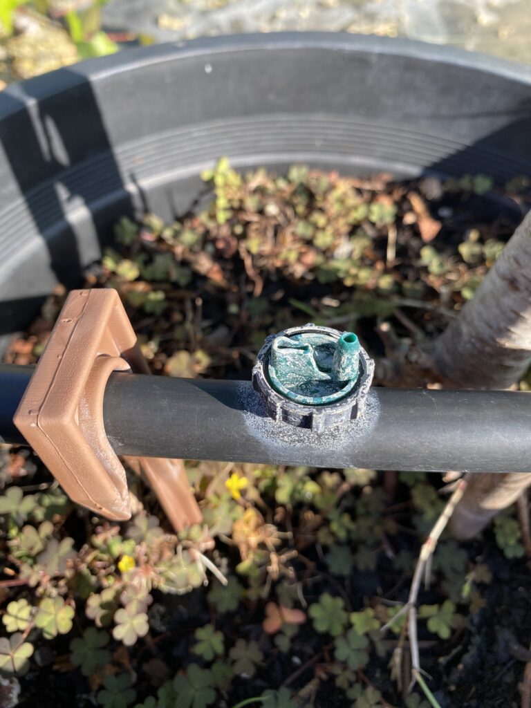 Mantenimiento de sistemas de riego.